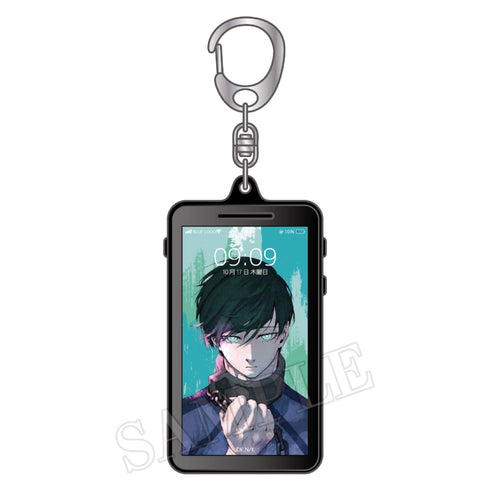 『ブルーロック』スマホ型キーホルダー(糸師凛)