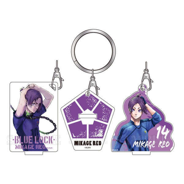 『ブルーロック』3チャームキーホルダー(御影玲王)