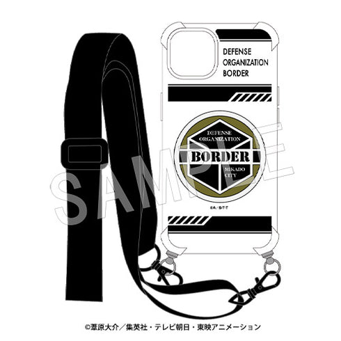 『ワールドトリガー』ネックストラップ付スマホケース