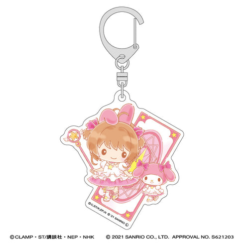 『カードキャプターさくら × サンリオキャラクターズ』アクリルキーホルダー/マイメロディ