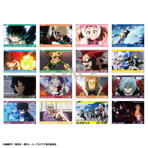 『僕のヒーローアカデミア』A5トレーディング名場面ポスター BOX
