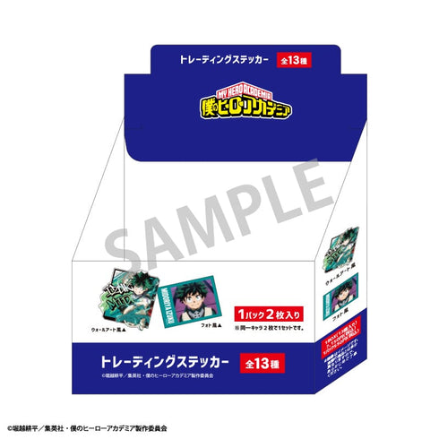 『僕のヒーローアカデミア』トレーディングステッカー BOX