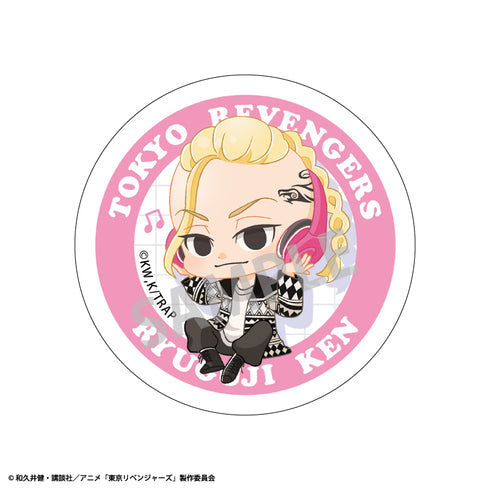 『東京リベンジャーズ』缶バッジ 龍宮寺堅(私服)ENJOY MUSIC