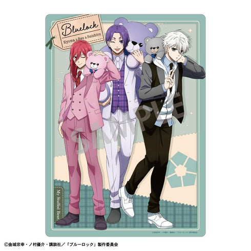 『ブルーロック』下敷き_B_テディベア