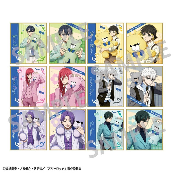 『ブルーロック』トレーディングミニ色紙_テディベア