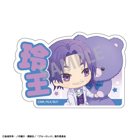 『ブルーロック』アクリルクリップ_御影 玲王_テディベア描き起こし