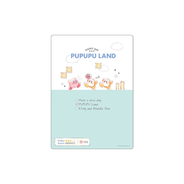 『星のカービィ』下敷き PUPUPU LAND