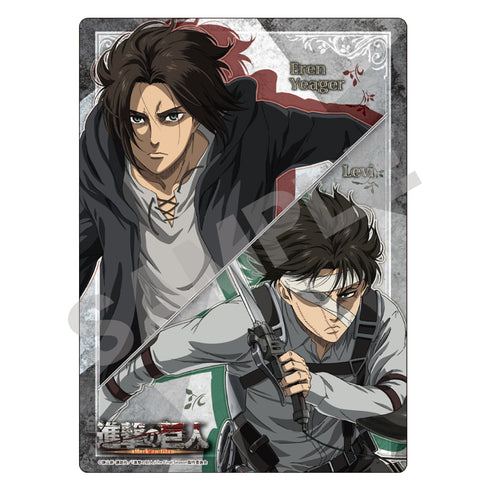 『進撃の巨人』下敷き シルバー