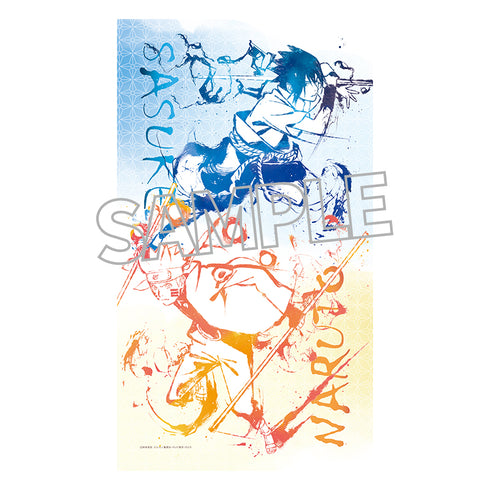 『NARUTO-ナルト- 疾風伝』マルチタペストリーのれん ナルト&サスケ