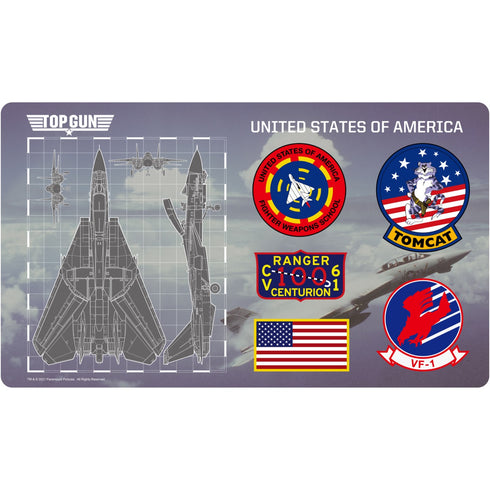 『TOP GUN トップガン』ラバーマット F14