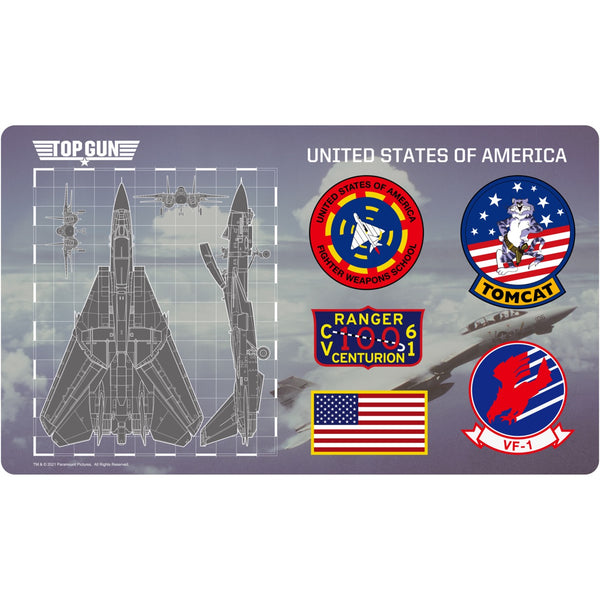 『TOP GUN トップガン』ラバーマット F14