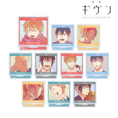 『映画 ギヴン』トレーディング Ani-Art clear label アクリルスタンド(全10種) BOX