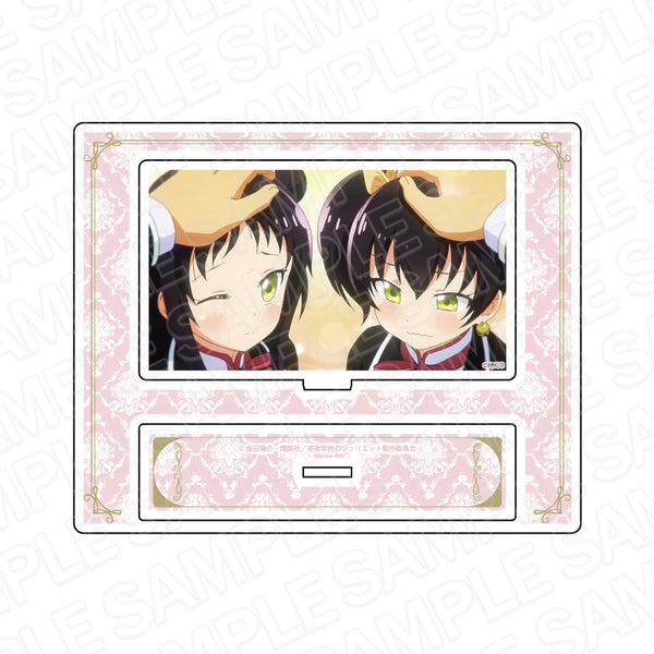 TVアニメ『寄宿学校のジュリエット』 アクリルスタンド 王 胡蝶&王 手李亞 B