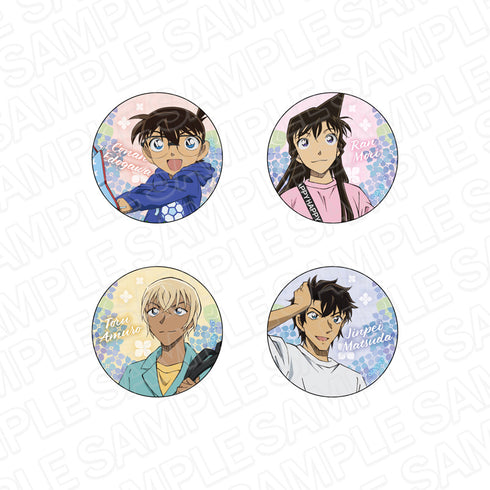 『名探偵コナン』カンバッジ 雨上がり ver. セット