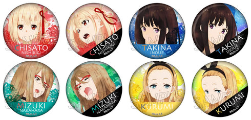 『リコリス・リコイル』ウェットカラーシリーズ 缶バッジ BOX