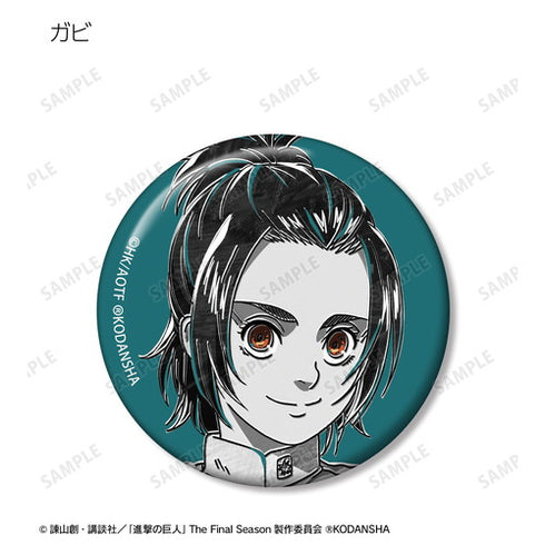 『進撃の巨人』トレーディング Ani-Art BLACK LABEL 缶バッジ ver.B BOX