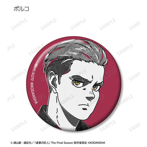 『進撃の巨人』トレーディング Ani-Art BLACK LABEL 缶バッジ ver.B BOX