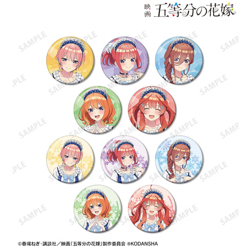 『映画 五等分の花嫁』描き下ろしイラスト スノーメイドver. トレーディング缶バッジ BOX