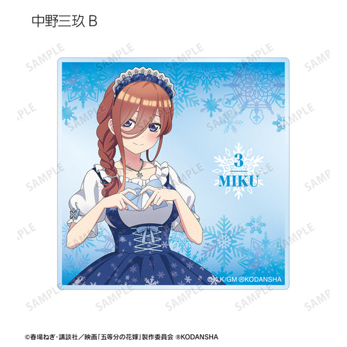 『映画 五等分の花嫁』描き下ろしイラスト スノーメイドver. トレーディングアクリルコースター BOX