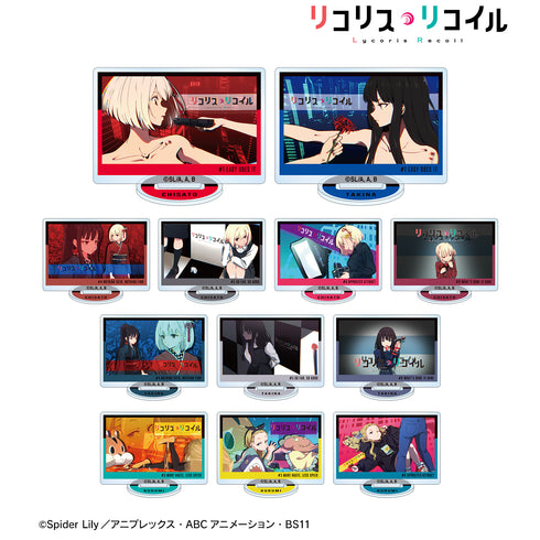 『リコリス・リコイル』トレーディングアイキャッチアクリルスタンド ver.A(全12種) BOX