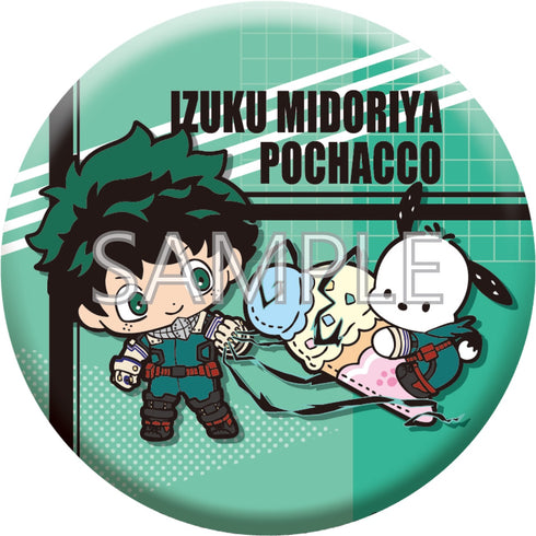 『僕のヒーローアカデミア×サンリオキャラクターズ』トレーディング缶バッジA1年A組 BOX