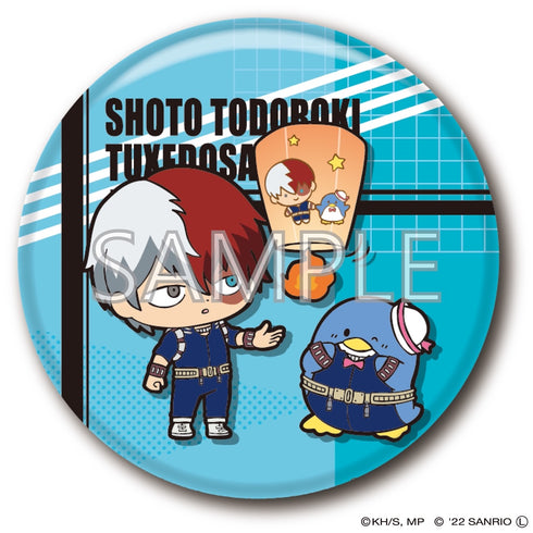 『僕のヒーローアカデミア×サンリオキャラクターズ』トレーディング缶バッジB 1年A組 BOX