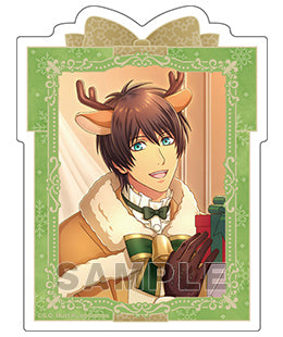 『うたの☆プリンスさまっ♪ Shining Live』サテンステッカー 白銀に灯るクリスマスギフト アナザーショットVer. 愛島セシル