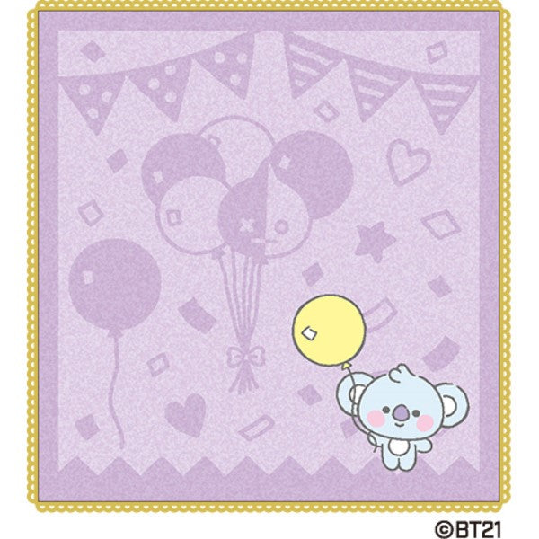 『BT21』ハンドタオル(ジャガードタイプ) / A LITTLE FESTA ①KOYA