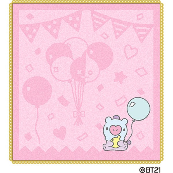 『BT21』ハンドタオル(ジャガードタイプ) / A LITTLE FESTA ④MANG