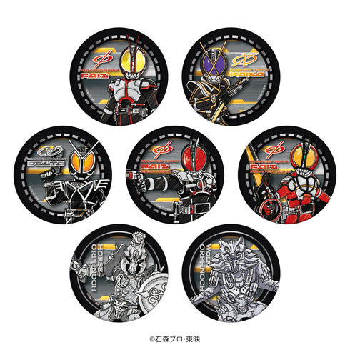 『仮面ライダー555』缶バッジ 01/ブラインド(全7種)(グラフアートイラスト)