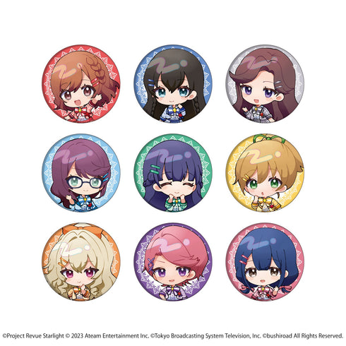 『少女☆歌劇 レヴュースタァライト -Re LIVE-』缶バッジ 08/キラめきBirthday ver. ブラインド(全9種)(ミニキャライラスト)
