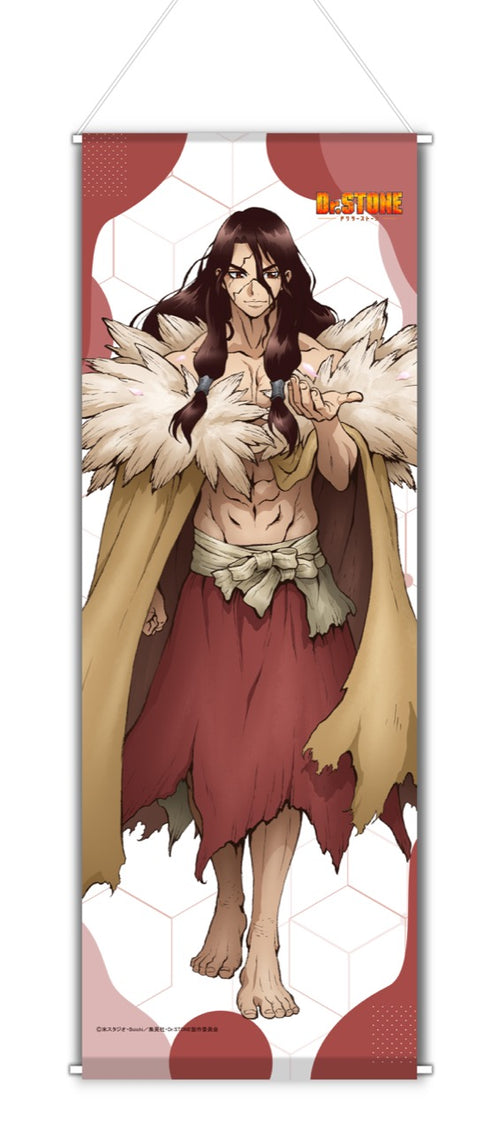 『Dr.STONE』【描き下ろし】ミニタペストリー 獅子王司(桜)