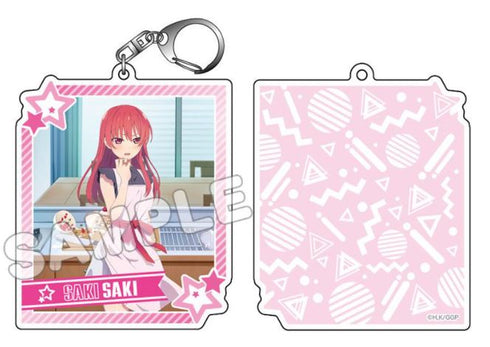 『カノジョも彼女』佐木咲 描き下ろしアクリルキーホルダー