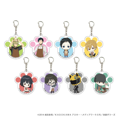 『デュラララ!!×2』アクリルキーホルダー 08/猫ver. BOX(全8種)