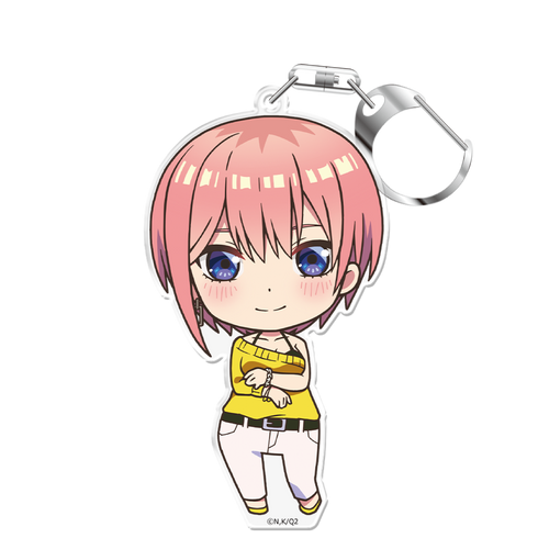 「五等分の花嫁∬」 中野一花 ぷにこれ!キーホルダー(スタンド付)