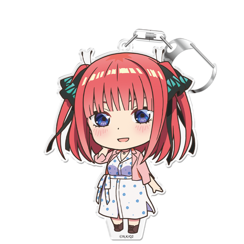 「五等分の花嫁∬」 中野二乃 ぷにこれ!キーホルダー(スタンド付)