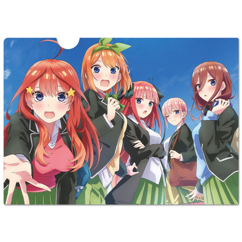 「五等分の花嫁∬」クリアファイルA