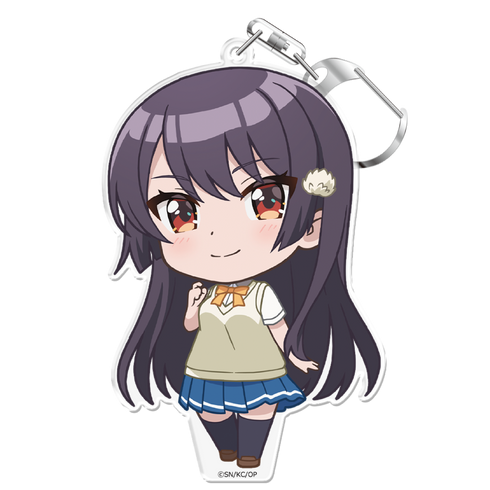 「幼なじみが絶対に負けないラブコメ」可知白草 ぷにこれ!キーホルダー(スタンド付)
