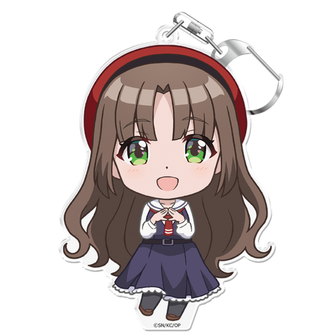 「幼なじみが絶対に負けないラブコメ」 桃坂真理愛 ぷにこれ!キーホルダー(スタンド付)