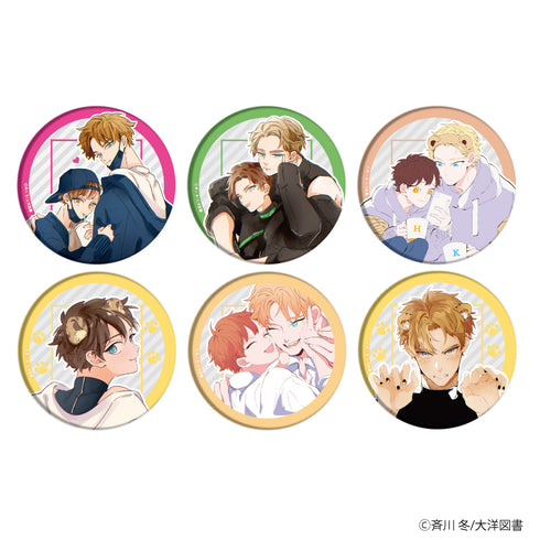 『今夜ベッドで待っていろ』缶バッジ 01/BOX(全6種)