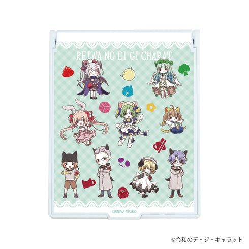 『令和のデ・ジ・キャラット』デカキャラミラー 01/集合(グラフアートイラスト)