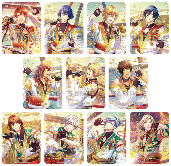 『うたの☆プリンスさまっ♪ Shining Live』トレーディング箔押しステッカー ニューイヤー☆寅たちの祝祭 アナザーショットVer. BOX