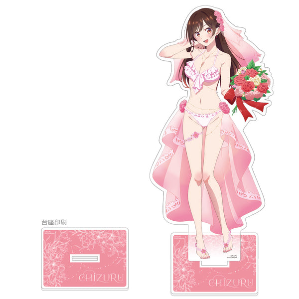 『彼女、お借りします』アクリルスタンド (水原千鶴 ウエディング水着)