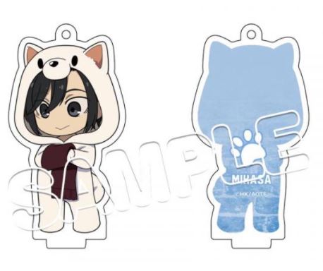 『進撃の巨人』ミカサ あにまるっこアクリルキーホルダー/ The Final Season ver.