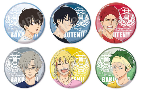 「バクテン!!」トレーディング缶バッジ アオ高ver.(全6種BOX)