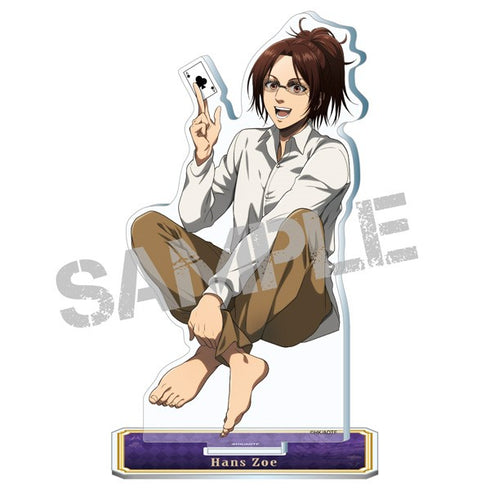 『進撃の巨人』アクリルスタンド(「トランプ」テーマ) / ハンジ