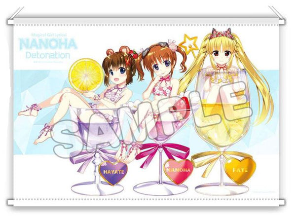 『魔法少女リリカルなのは Detonation』B1タペストリー/なのは&フェイト&はやて カクテルver.