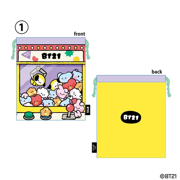 『BT21』minini 巾着 /(1)
