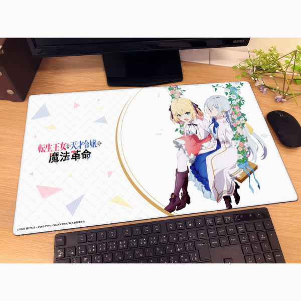 『転生王女と天才令嬢の魔法革命』ラバーマット (アニスフィア&ユフィリア B)