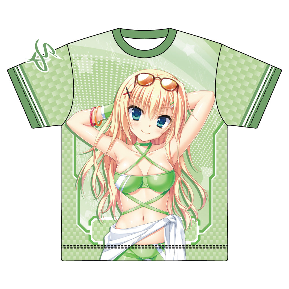 『カルマルカ*サークル』描き下ろし フルグラフィックTシャツ 朝比奈晴 RQver.